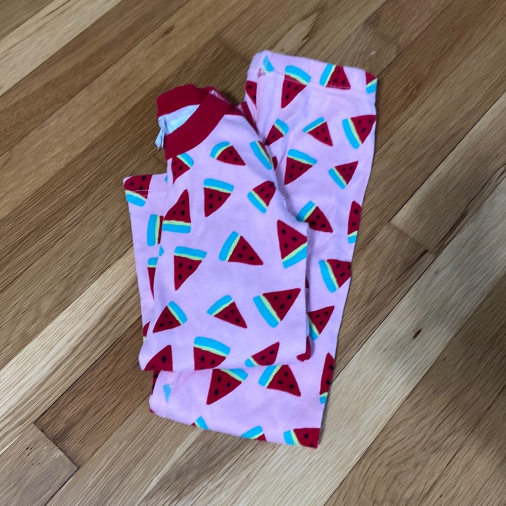 Hanna Andersson long John pajamas. Size 130 or 8